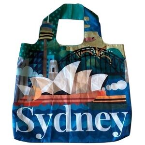 4/$20 Sydney Reusable Foldable Nylon Shopping Bag